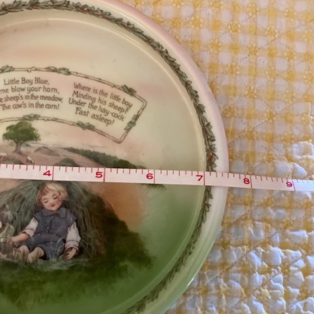 Vintage "Little Boy Blue" Baby Dish - Picture 5 of 6